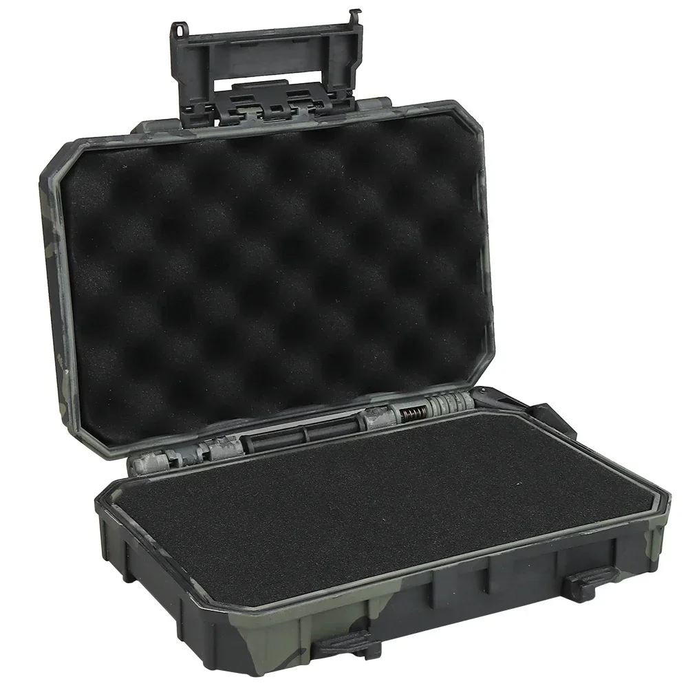 Estuche táctico ABS, caja de equipo instantáneo para chaleco Airsoft, bolsa MOLLE, caja protectora impermeable, bolsa de almacenamiento para caza al aire libre - imagen 2