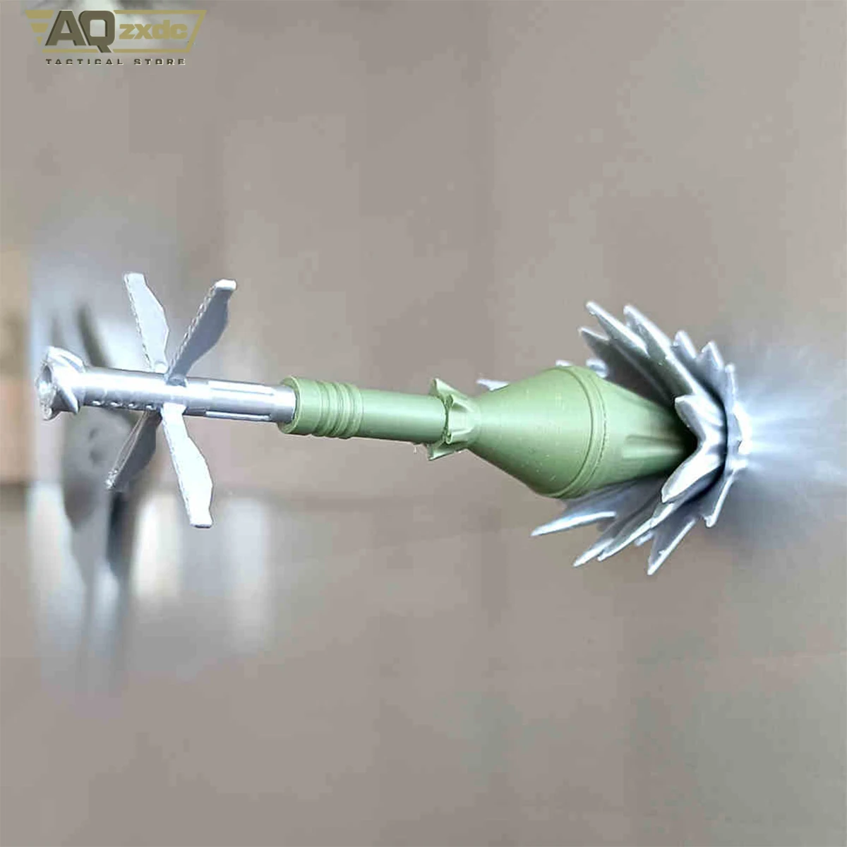 AQzxdc-arma antitanque, imán para refrigerador, ventilador militar, impresión 3d, flecha roja, proyección perforadora, regalo de montaje Rpg - imagen 5