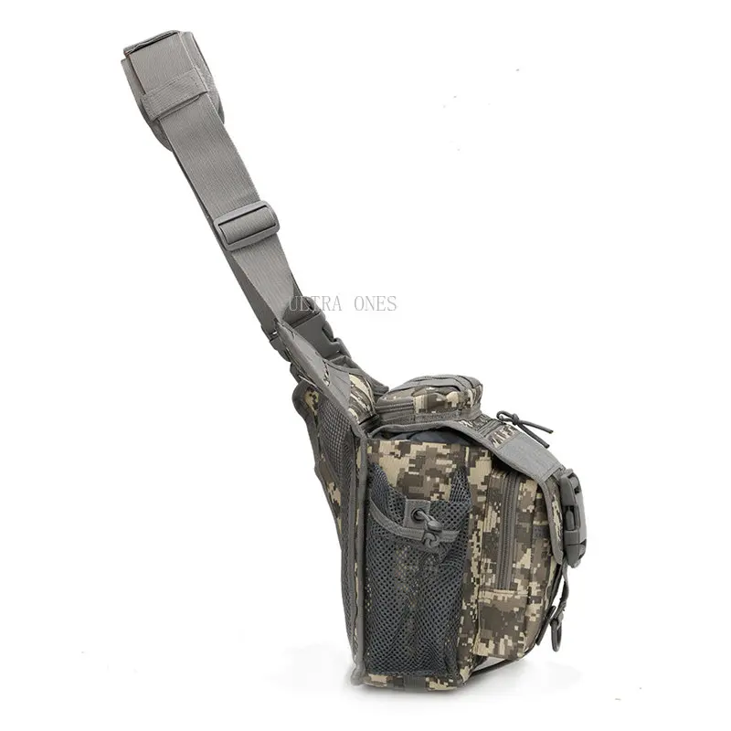 Bolsa de mensajero para caza al aire libre, senderismo, Camping, Climing, bolsas de pecho duraderas portátiles, viajes, ciclismo, juego Cs, paquete de cintura con múltiples bolsillos - imagen 5