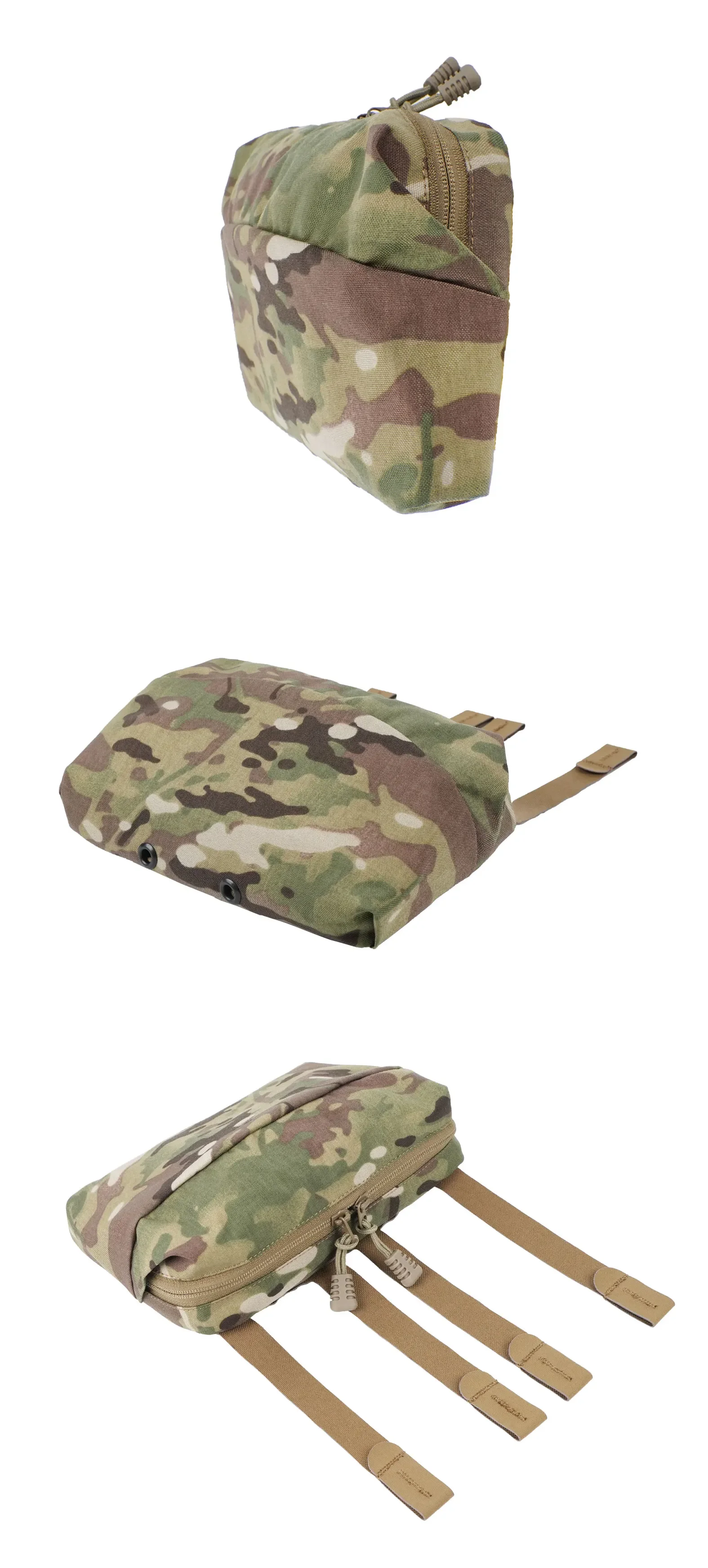 Bolsa táctica de uso General, tamaño de bolsillo 6x9, estilo Ferro, bolsa de herramientas pequeña Airsoft con cremallera, accesorios de caza para juego de guerra - imagen 5