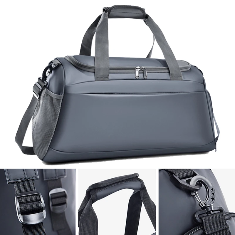 Bolsa de gimnasio para Fitness, gran capacidad, para viajes al aire libre, equipaje de corta distancia, bolsos de hombro tipo bandolera, mochila para viajes de negocios y deportes de Yoga - imagen 2