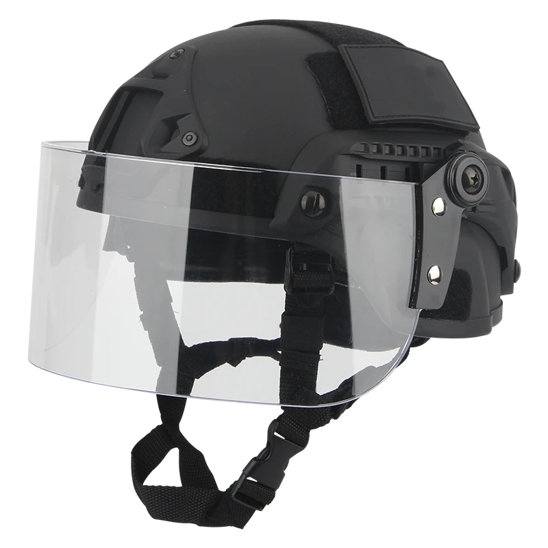 Caza MICH2000 entrenamiento táctico edición de acción casco patrulla CS casco protector viento y antidisturbios máscara airsoft juego de Paintball - imagen 2