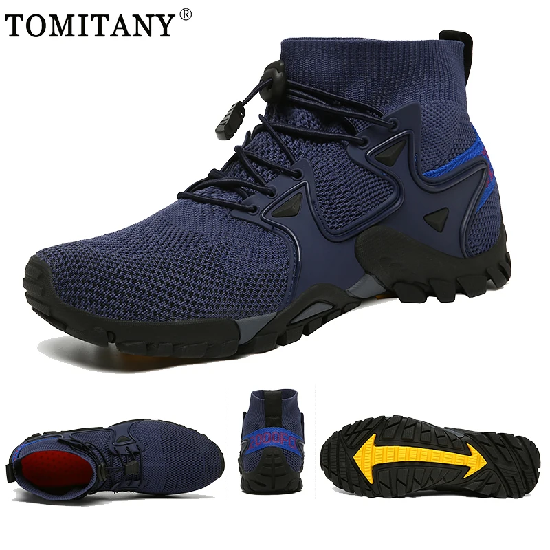 Botas de senderismo transpirables en malla ligeras para trekking - imagen 2