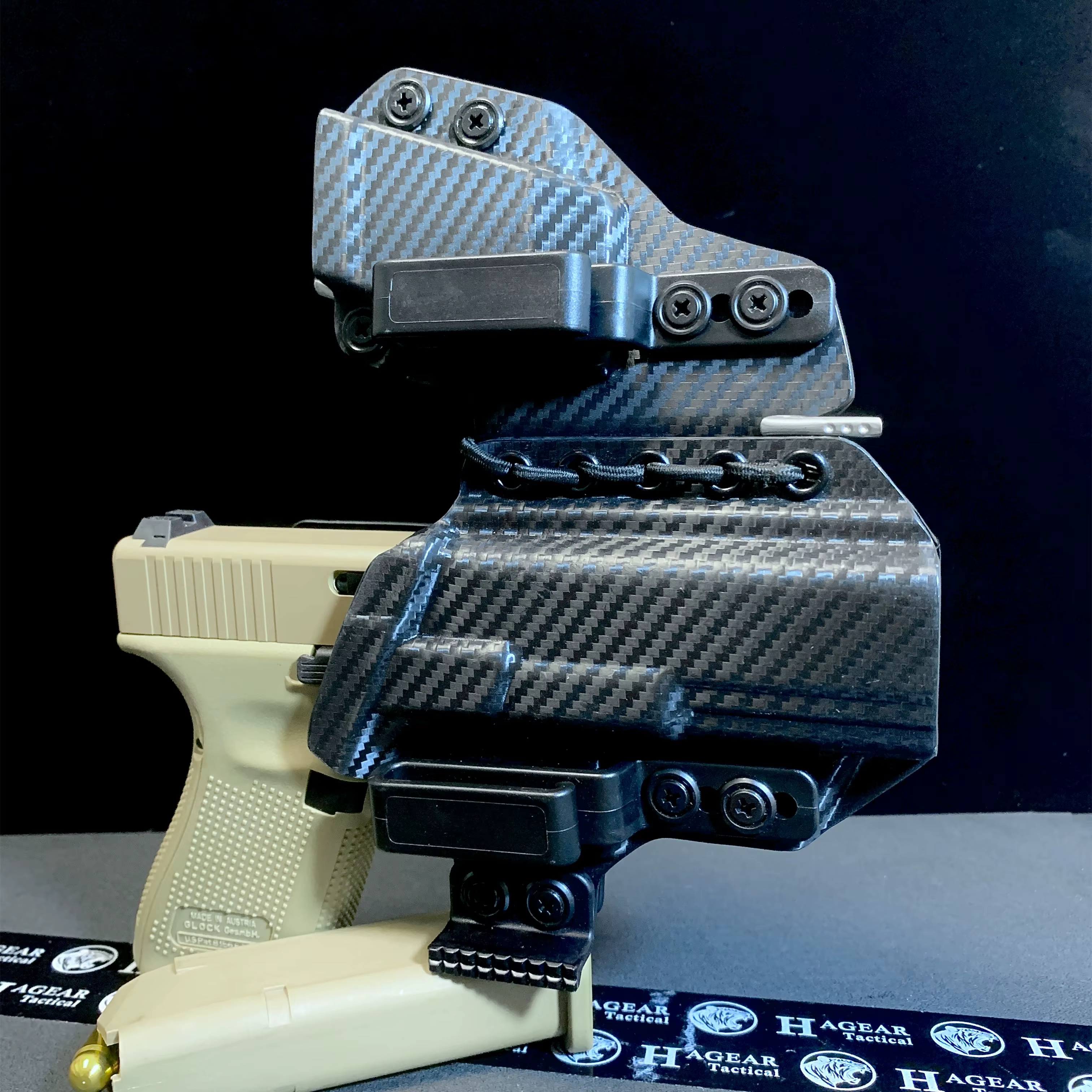 Funda IWB Kydex porte oculto con portacargadores y extracción rápida - imagen 3