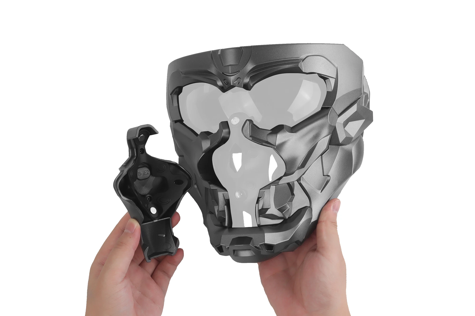 Día táctico: accesorios de máscara de camuflaje Dawn solo se adaptan a los accesorios de extensión DIY externos MA-150 - imagen 3