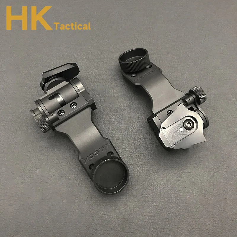 Accesorios para casco, brazo J de aluminio táctico L4G24 NVG, adaptador de soporte para casco para gafas de visión nocturna de PVS-14 - imagen 5