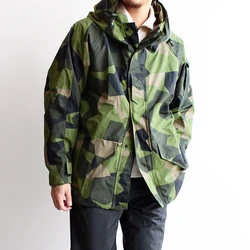 Chaqueta táctica M65 M90 sueca resistente viento agua