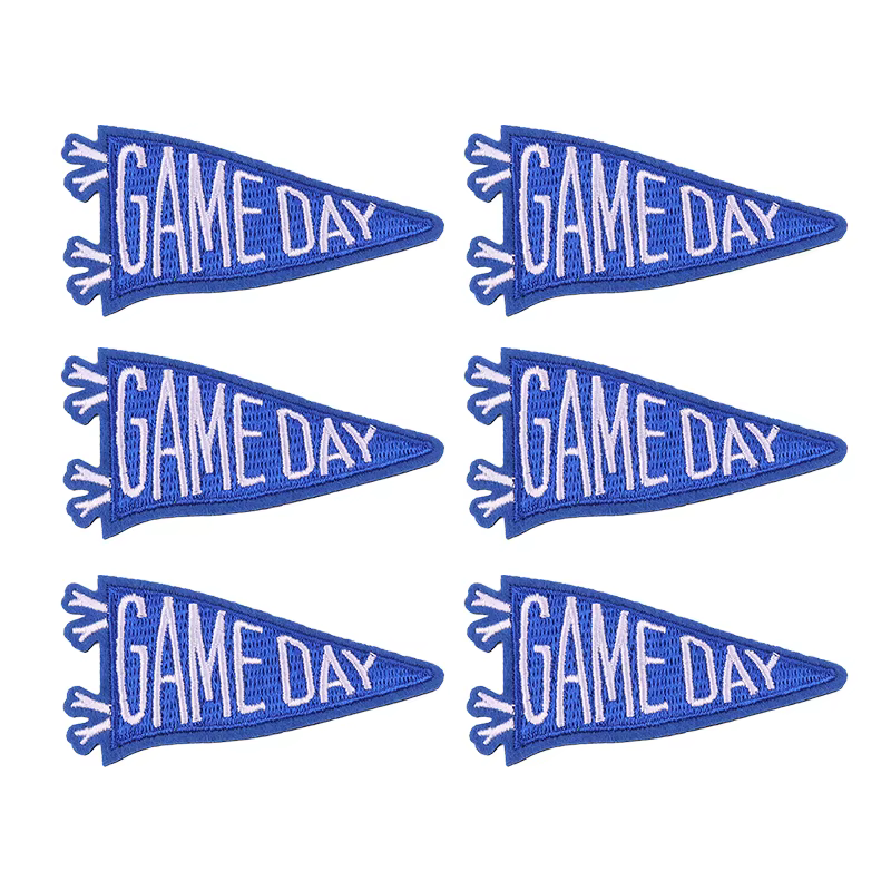 Parche bordado termoadhesivo GAME DAY – para ropa y camisetas - imagen 4