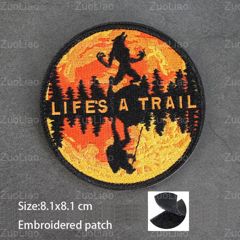 hook patch  8.1CM