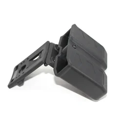 Bolsa táctica doble para cargadores 9mm – Universal ajustable caza y tiro