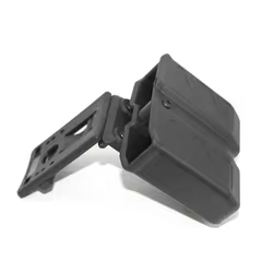 Bolsa táctica para revistas duales, caza, doble pila de 9mm, 1,5-2,5 pulgadas, con bolsa para revistas ajustable Universal, Accesorios de tiro