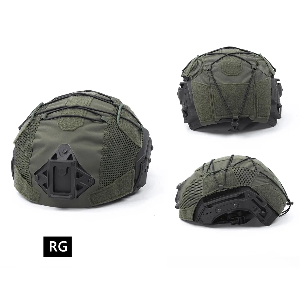 Cubierta táctica para casco Wendy, cubierta protectora para casco, tela de camuflaje - imagen 4