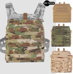 Panel táctico MOLLE con cremallera para PC SPC AVS chaleco táctico Molle bolsa con cremallera