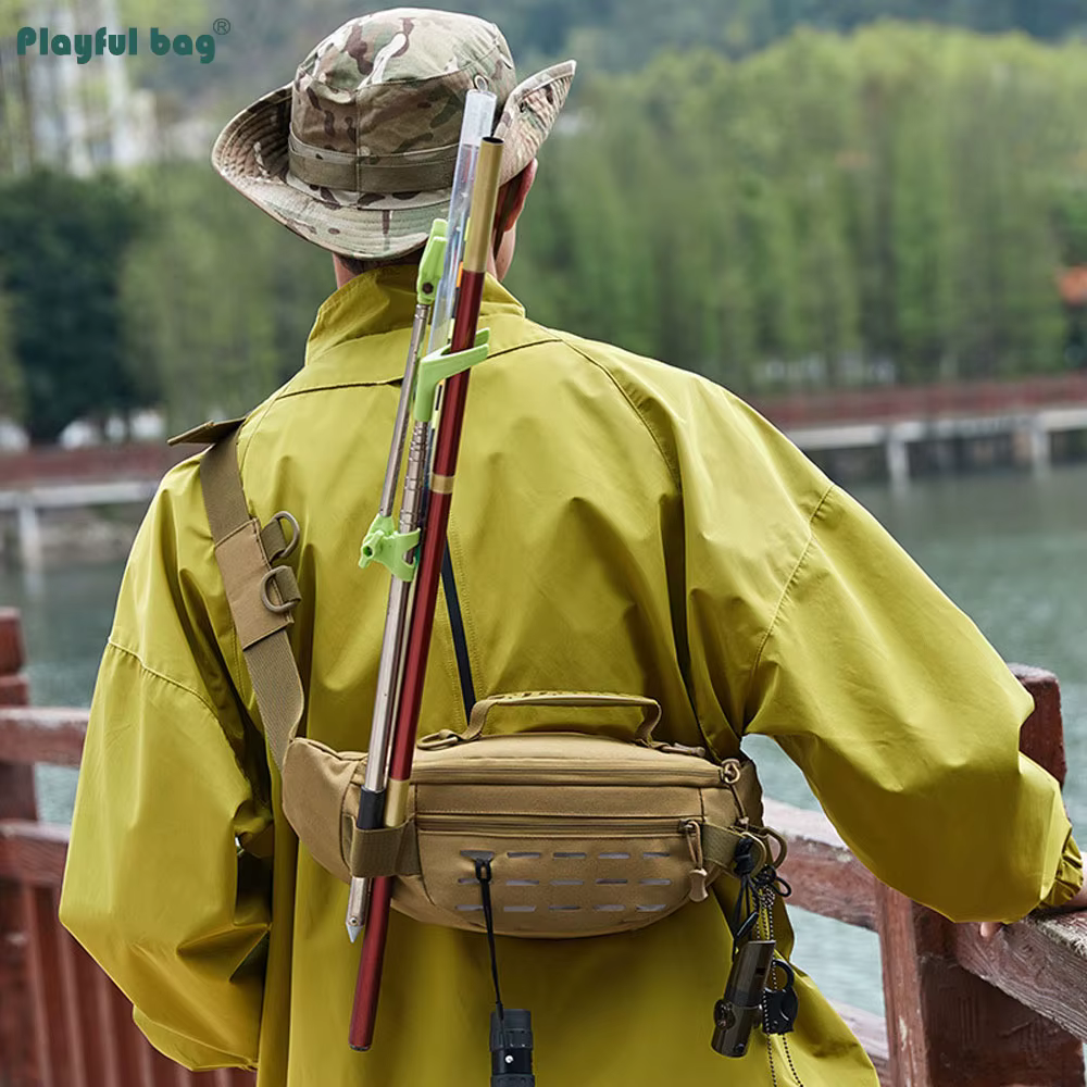 Riñonera táctica multifuncional camuflaje porta señuelos - imagen 2