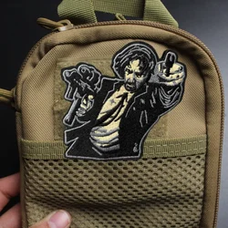 Parche bordado táctico pistolas – insignia John Wick con gancho
