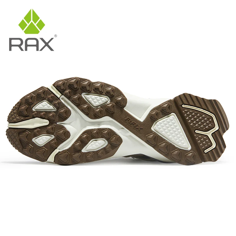 Rax-zapatos de senderismo para hombre, botas de caza transpirables, zapatillas deportivas de malla para deportes al aire libre, zapatos de Trekking informales ligeros para montaña - imagen 5