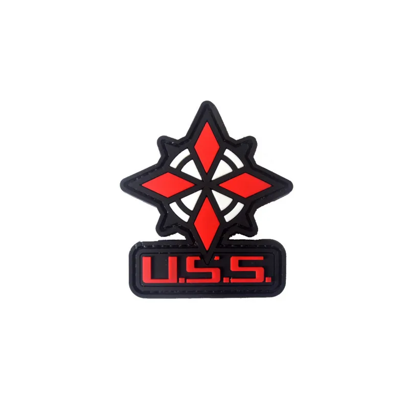 Equipo de paraguas protector bioquímico, insignia de PVC, parches bordados para ropa, brazalete, parches impermeables en la ropa - imagen 5