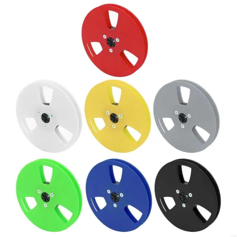 Carrete cinta vacío 5 pulgadas con diseño 12 orificios, pieza repuesto ABS resistente, fácil usar para - imagen 2