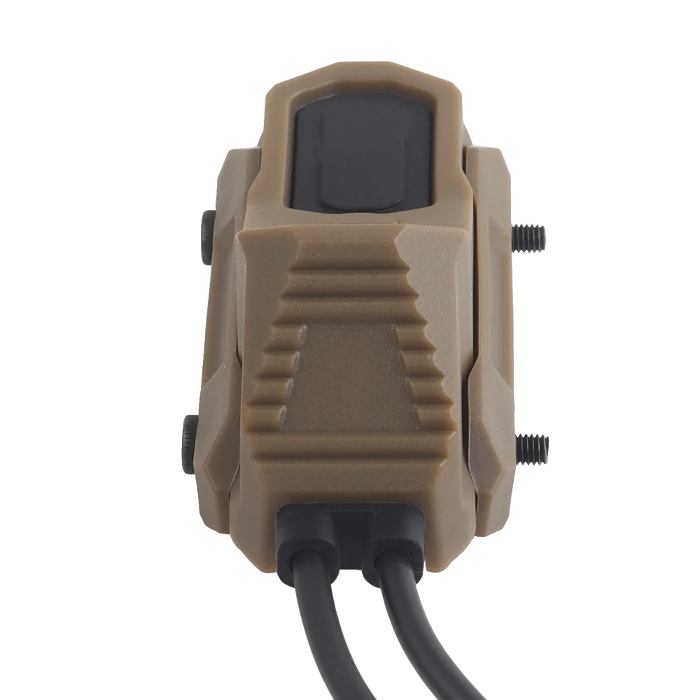 Interruptor de cable táctico AXON grúa láser SF remoto en línea interruptor de presión de doble función PEQ NG linterna riel Picatinny - imagen 4