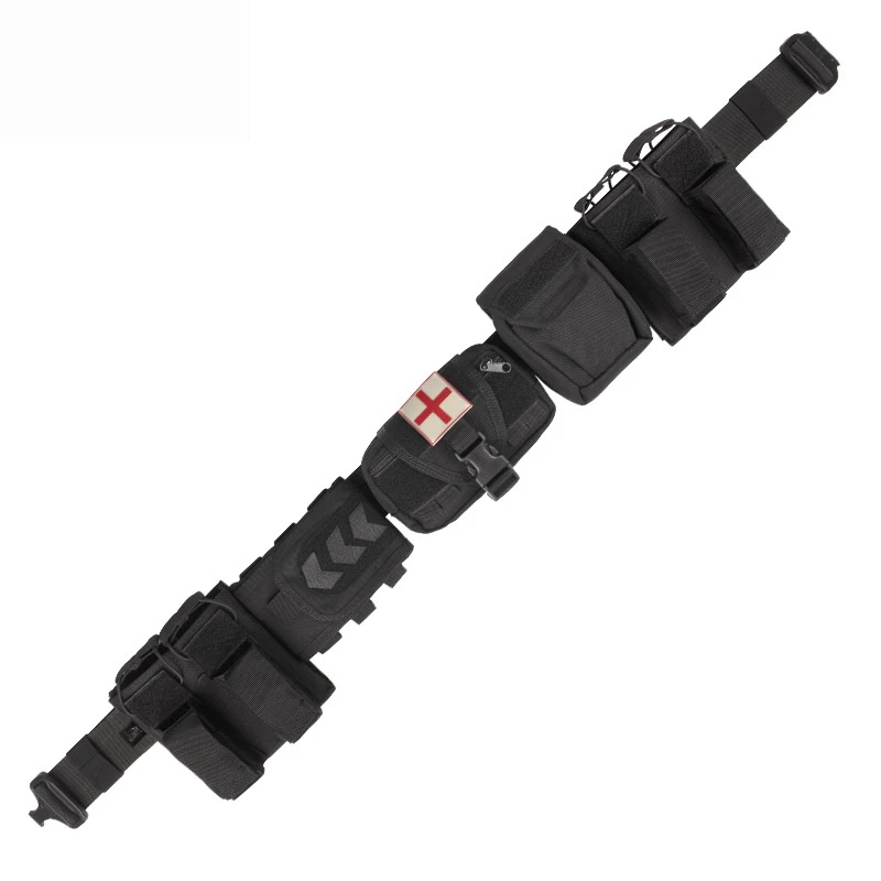 YAKEDA-riñonera táctica 6 en 1, bolsa de almacenamiento multifunción para escalada al aire libre, senderismo, caza, bolsillo para cinturón - imagen 4