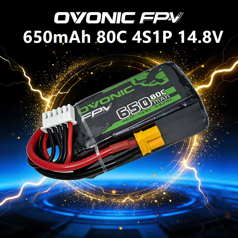 Ovonic batería LiPo RC con conector XT30 para FPV dron - imagen 5