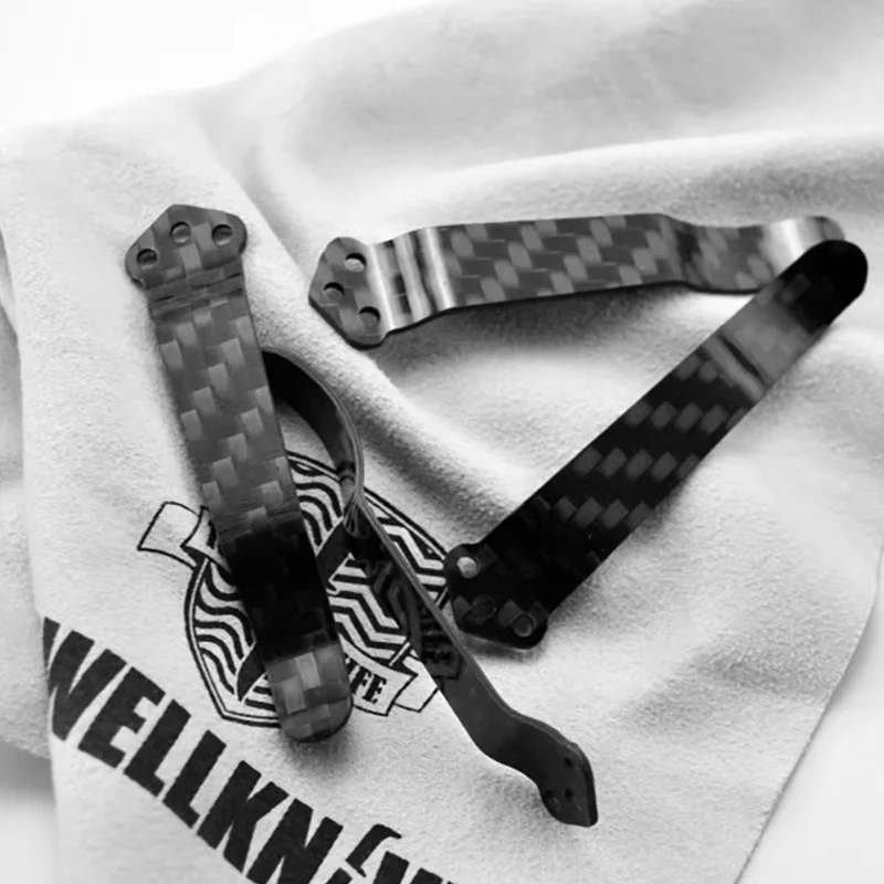 Clip trasero de bolsillo de titanio para cuchillo, 2 tipos, para Benchmade 710 551 940 Griptilian Emerson CQC ZT 0630 Spyderco C81 C11 C10 C41 C149 - imagen 3