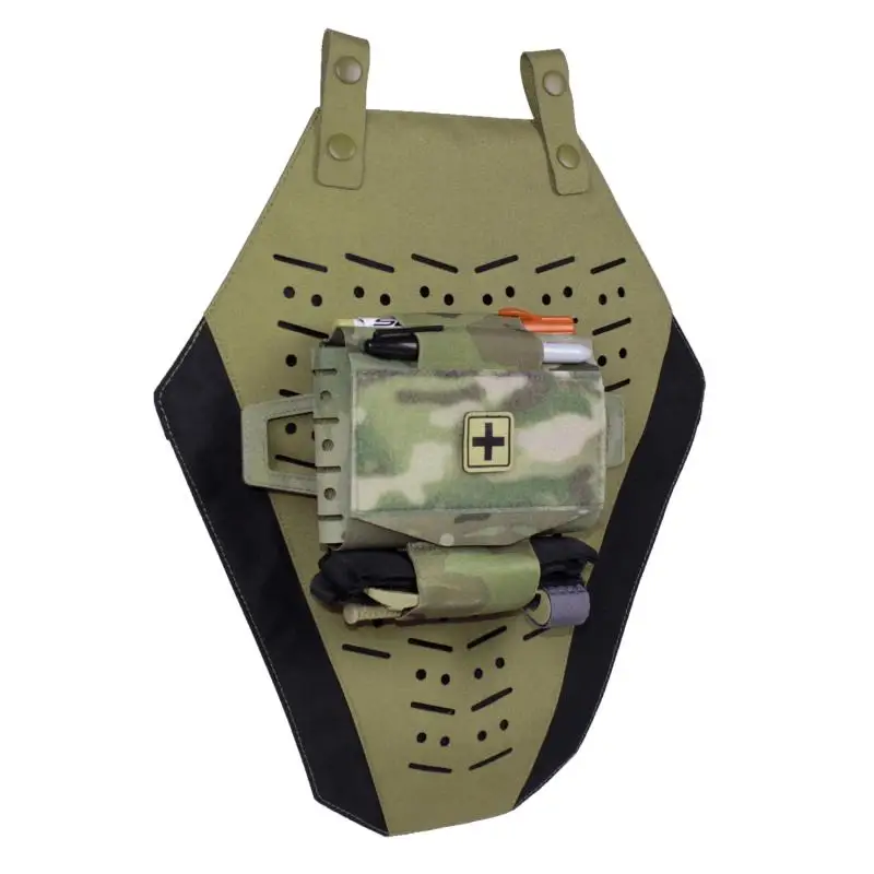 Insertos cortados con láser chalecos tácticos protector de entrepierna inferior equipo táctico módulo accesorio Molle - imagen 4