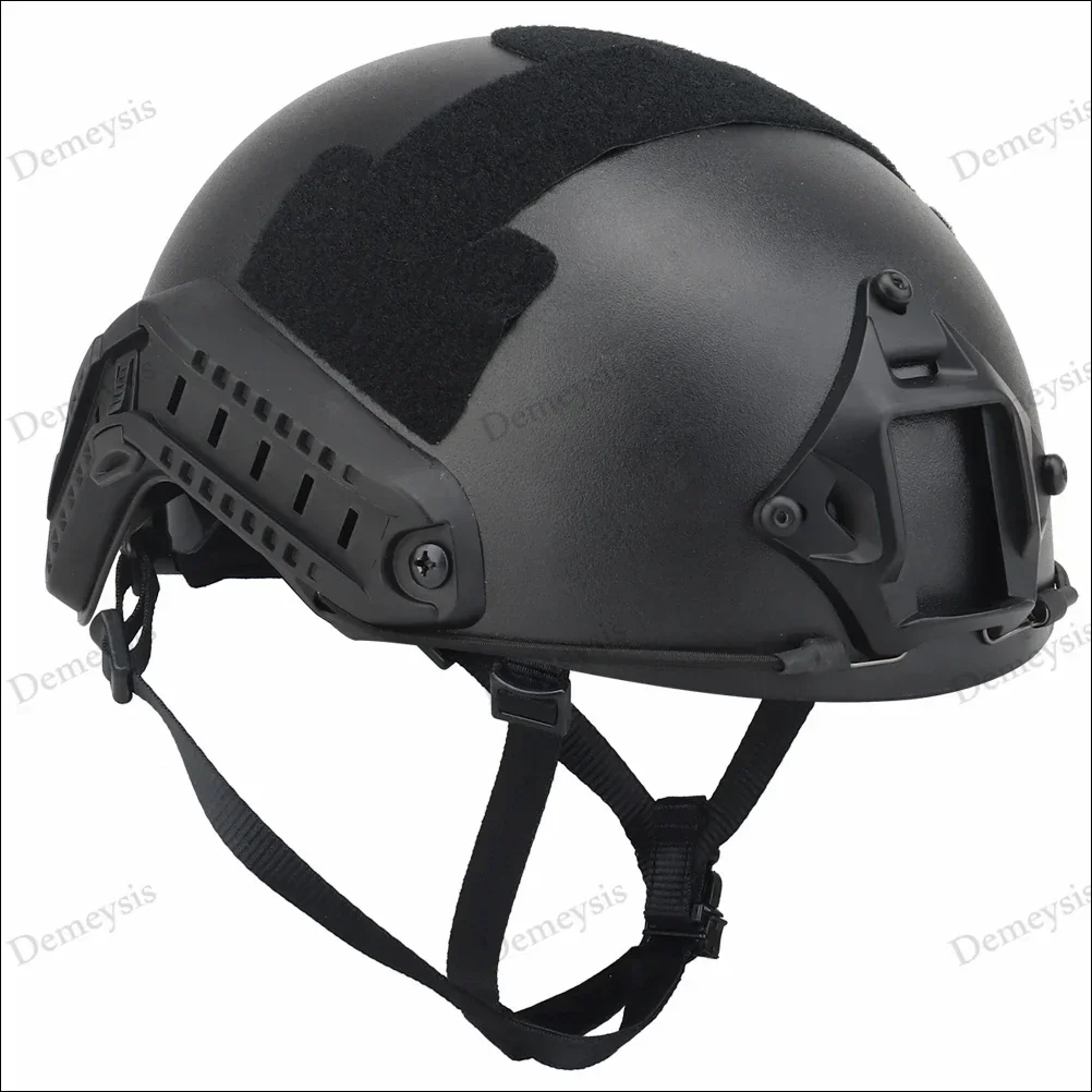 Casco táctico FAST MH tipo Airsoft Paintball cabeza equipo de protección deporte al aire libre Cs juego combate camuflaje cascos - imagen 3