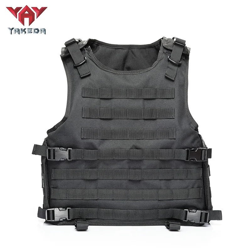 YAKEDA chaleco táctico multifuncional resistente al desgaste, traje de entrenamiento al aire libre, bolsa de munición de camuflaje, chaleco protector de caza - imagen 4