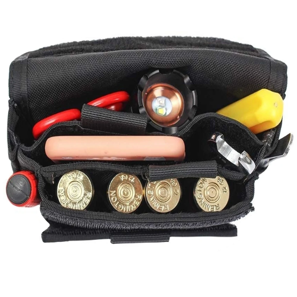 Bolsa de accesorios para sistema Molle al aire libre, bolsa táctica para mapas, bolsa de almacenamiento de artículos diversos EDC, riñonera Molle - imagen 3