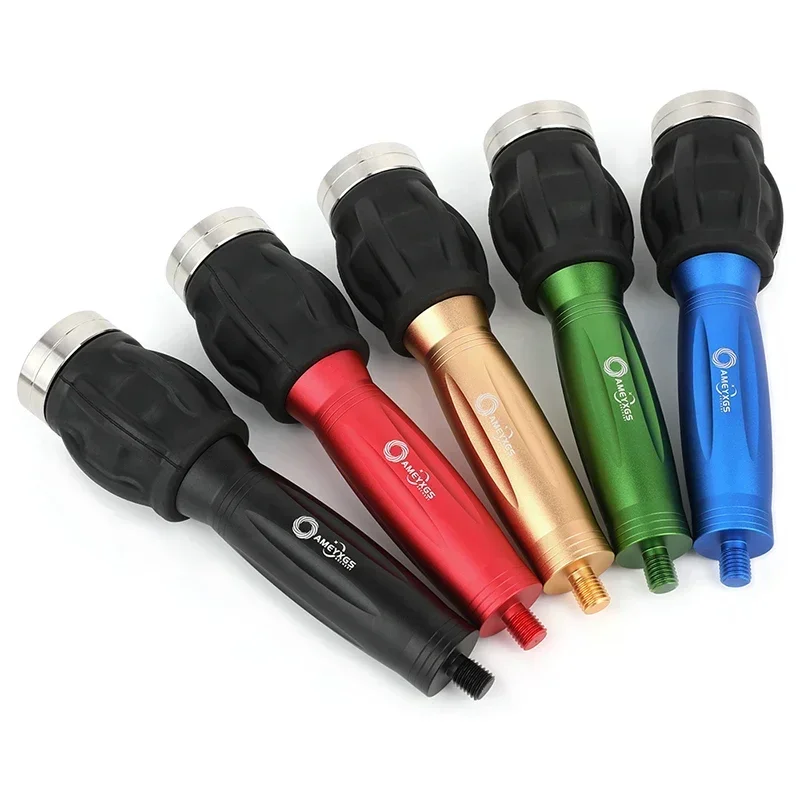 Estabilizador de arco, mango de arco compuesto de aleación de aluminio, amortiguador con contrapeso, vibración para arco, tiro con arco, caza - imagen 5