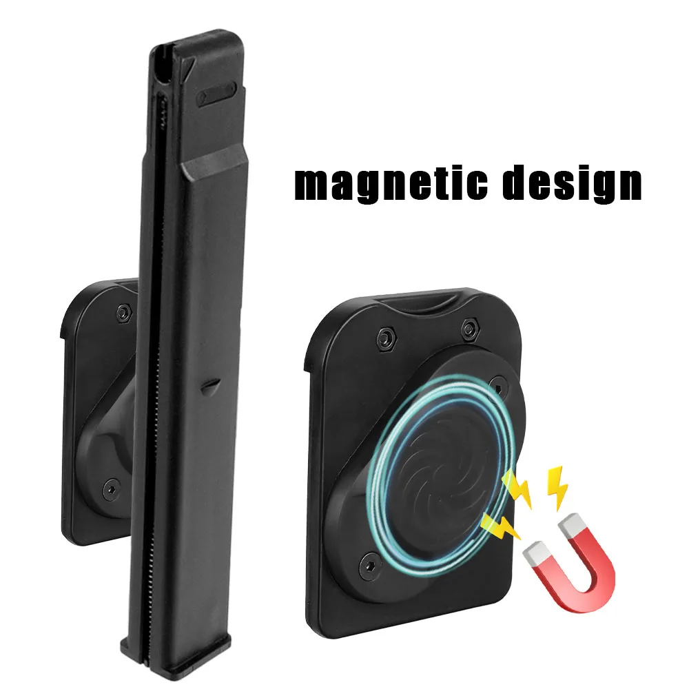 Soporte magnético para herramientas, funda para pistola con Clip trasero, soporte para herramientas de reparación, funda con Clip para cinturón magnético para herramienta de destornillador de martillo - imagen 2