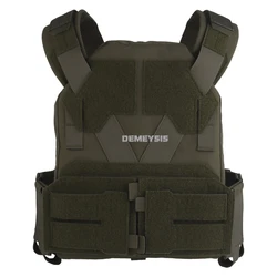 KZ chaleco táctico portador placa multicalibre MOLLE para airsoft caza