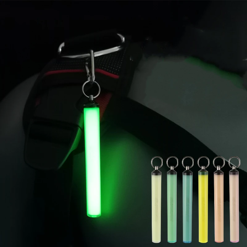 Palo que brilla en la oscuridad para buceo, ciclo multicolor, resistente al agua, señal de buceo nocturno para identificación del medio ambiente subacuático