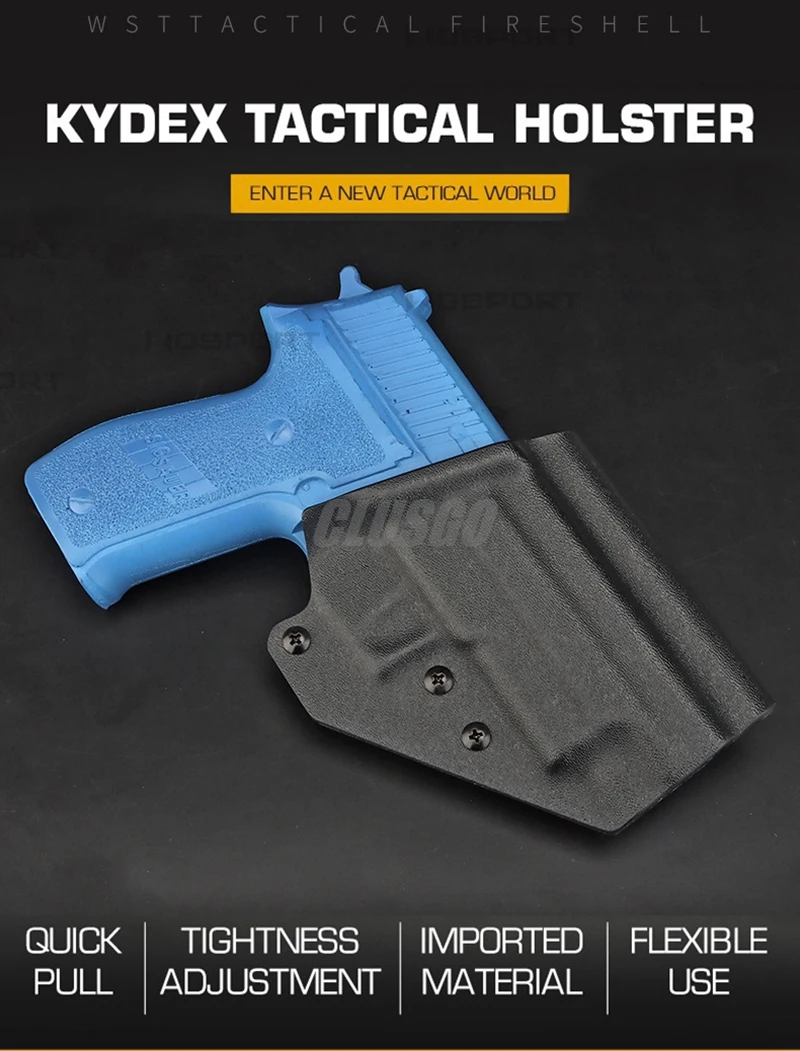 Funda táctica Kydex CLUSGO para SIG SAUER P226