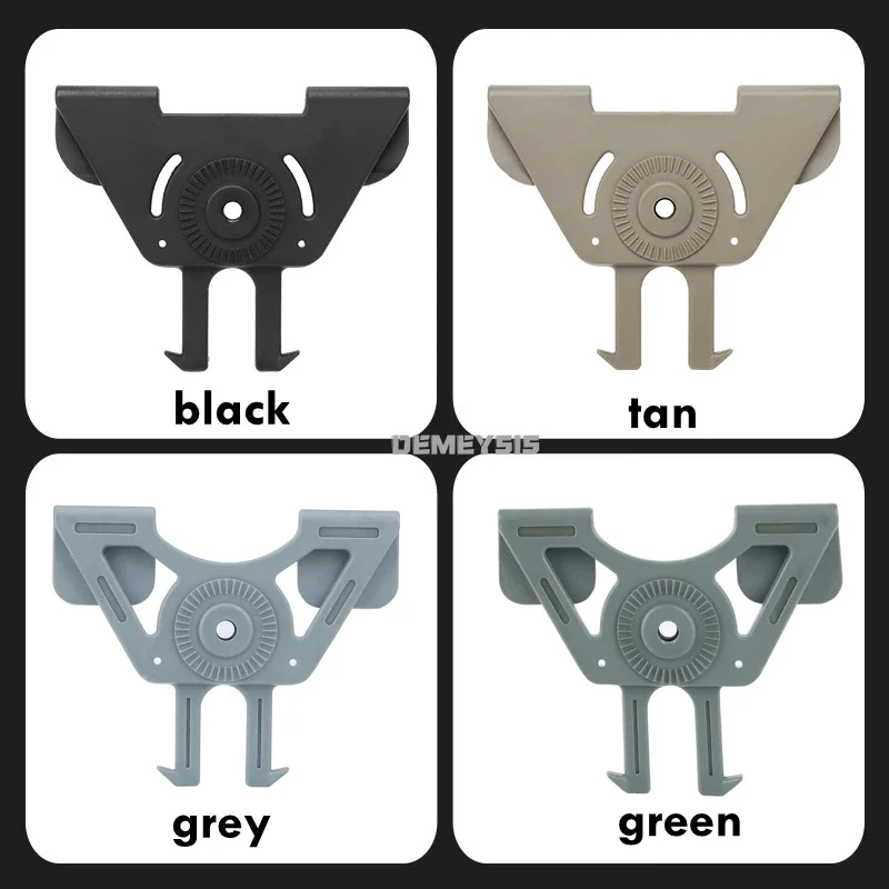 Adaptador táctico Molle y accesorios para pistola, accesorios de fundas - imagen 3