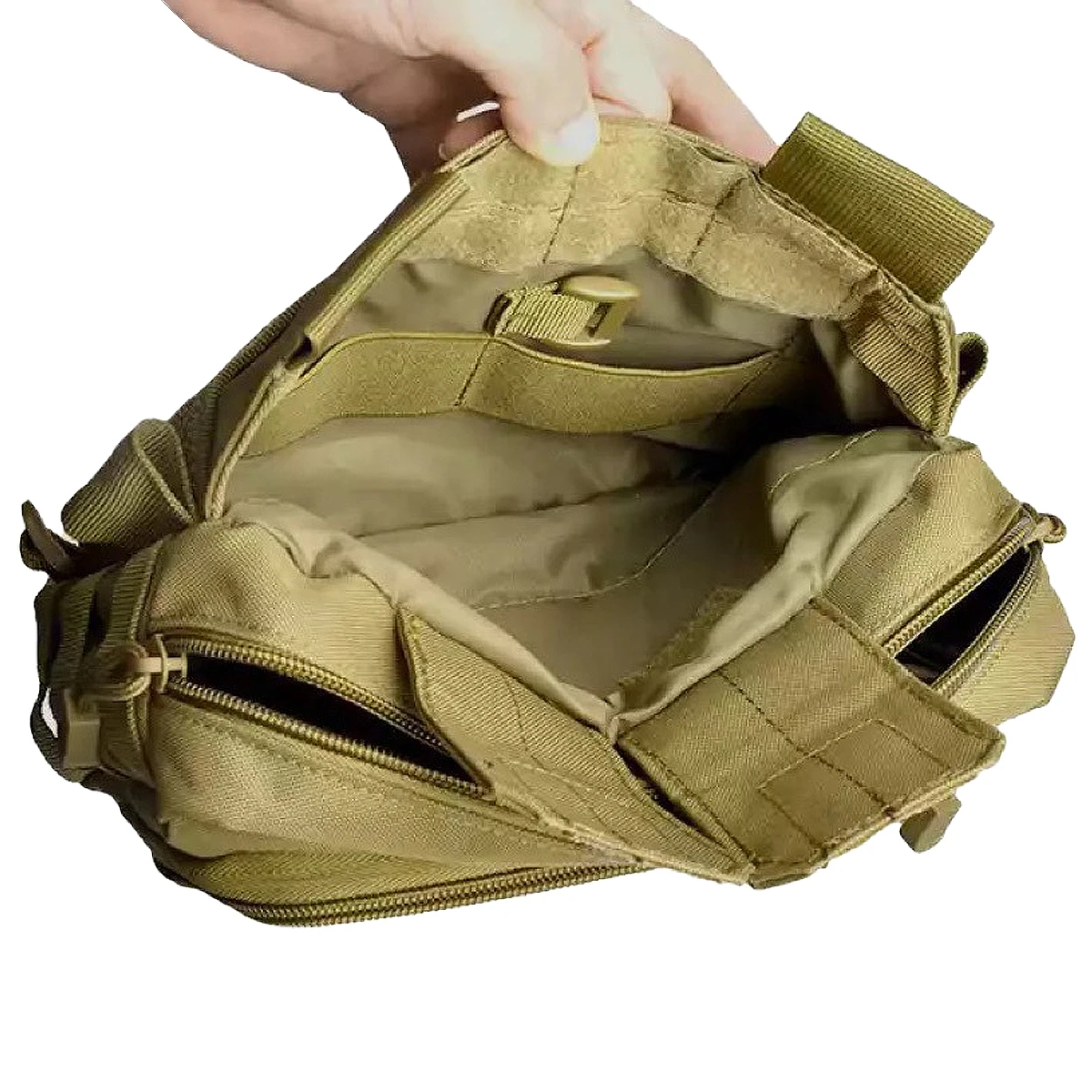 Bolsa táctica de 2 Banger, bolsas de mensajero, Carryall AR M4, bolsa para revistas, bolso cruzado para tiro, equipo de caza, bolsa Glock de nailon para pistola - imagen 4