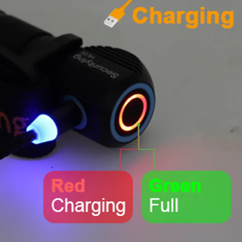 Linterna Led de alta potencia, linterna de cabeza recargable con carga magnética para pesca y Camping - imagen 3