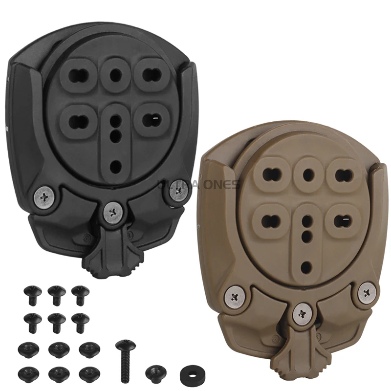 Fundas de caza Molle, Kit de desconexión rápida, ángulos de 360 grados, adaptador de Base de plataforma, accesorios de soporte de fundas de ajuste - imagen 4