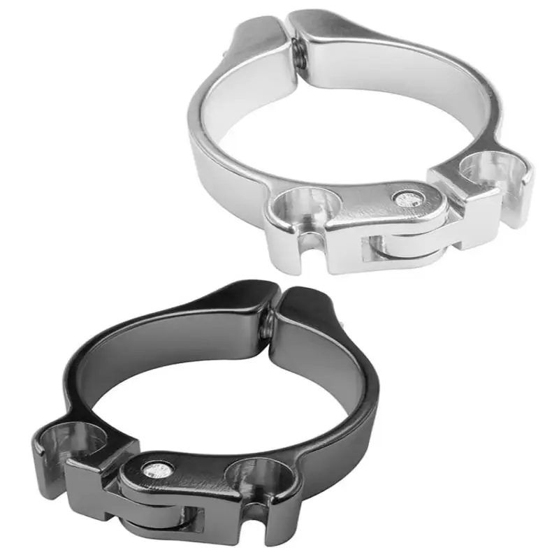 Abrazadera de tubo de asiento, guía de asiento de parada de doble orificio, velocidad variable, freno hacia adelante, 28,6/31,8/34,9 - imagen 3