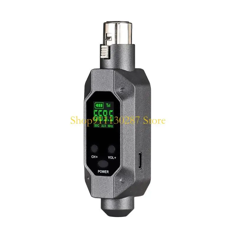 J1HC conveniente sistema con micrófono inalámbrico convertidor tipo C carga para micrófono cable