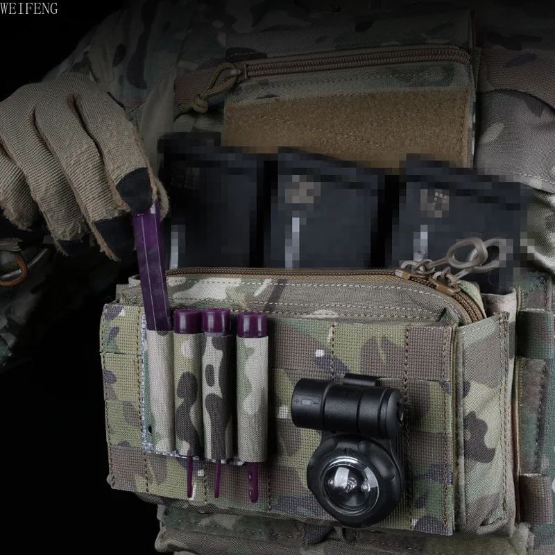 Bolsa de almacenamiento de caña fluorescente para exteriores, equipo de pesca ligero táctico, equipo de pesca nocturna, bolsa de caña fluorescente, palo de luz - imagen 2