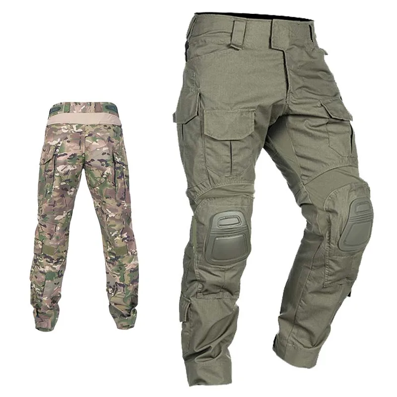 Conjuntos de uniformes tácticos G3, nuevos trajes de camuflaje para hombre, camisa de caza al aire libre, pantalones, Tops, pantalones Cargo elásticos a prueba de viento - imagen 5