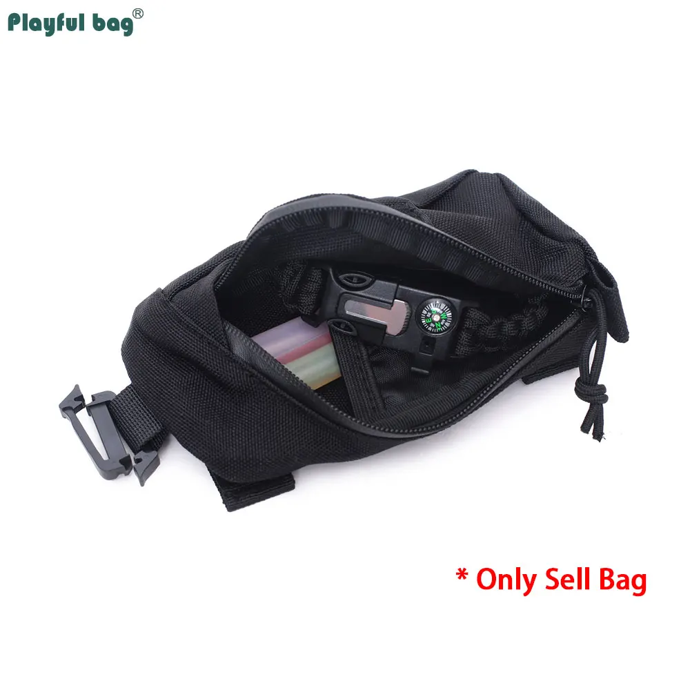 Mochila táctica, bolsa para accesorios de hombro, bolsa de almacenamiento EDC, bolsa para artículos diversos Molle, bolsillo para teléfono móvil colgante en el pecho AVA234 - imagen 2