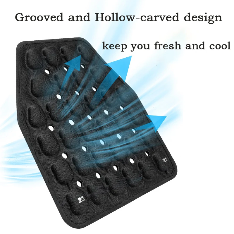 Almohadilla de cojín para chaleco táctico, Panel frontal trasero, armadura corporal, ventilación, flujo de aire, dispersión de impacto, accesorios militares para chaleco de caza GTPC - imagen 4