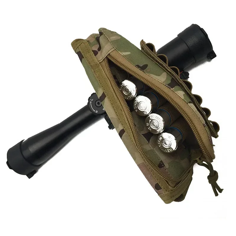 Bolsa de pistola, stock táctico, pistola, estuche para Rifle, bolsa de municiones de caza, soporte de bolsa duradero, bolsa Molle Mag - imagen 2
