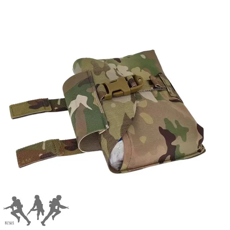 Bolsa médica táctica Airsoft Quick GBRS, Kit de primeros auxilios de supervivencia EDC con láser elástico, Kit médico IFAK - imagen 5
