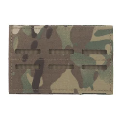 Panel MOLLE de tres filas para porta placas y bolsa táctica modular