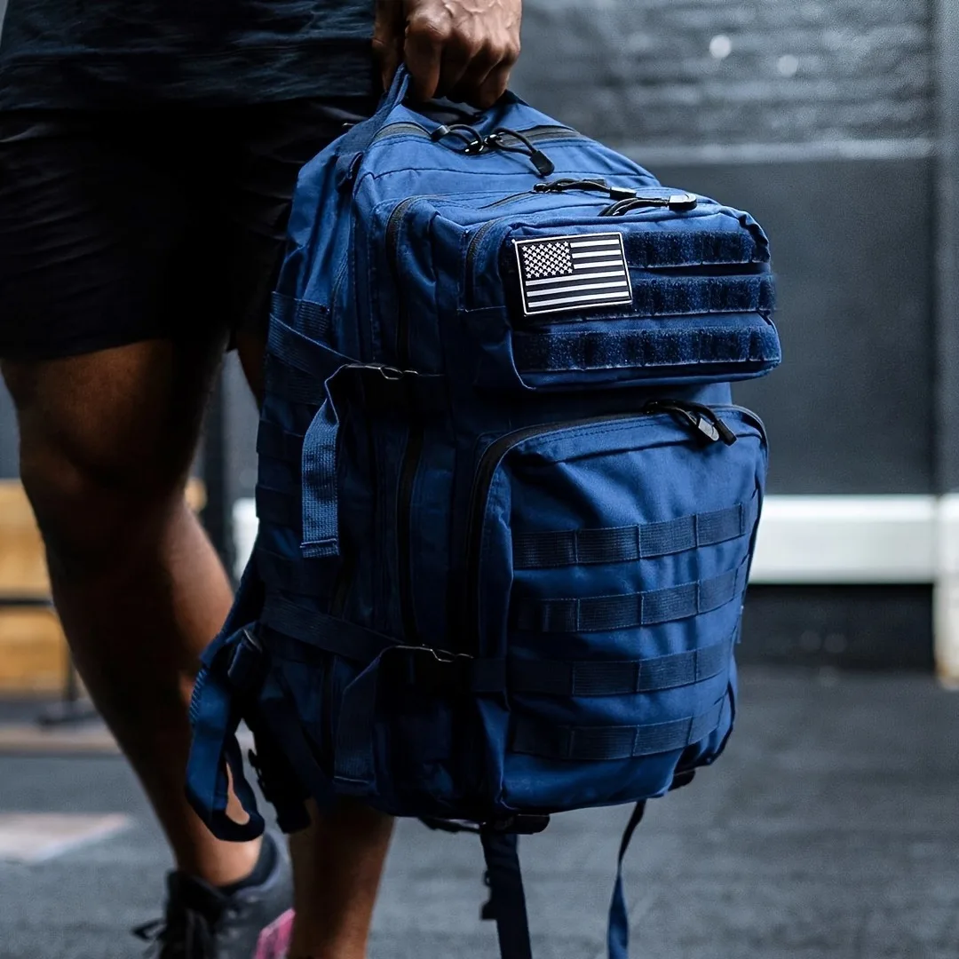 Mochila táctica de gran capacidad de 45L para hombres/mujeres, bolsas de senderismo para gimnasio de 3 días para senderismo al aire libre, mochila para equipo de Camping