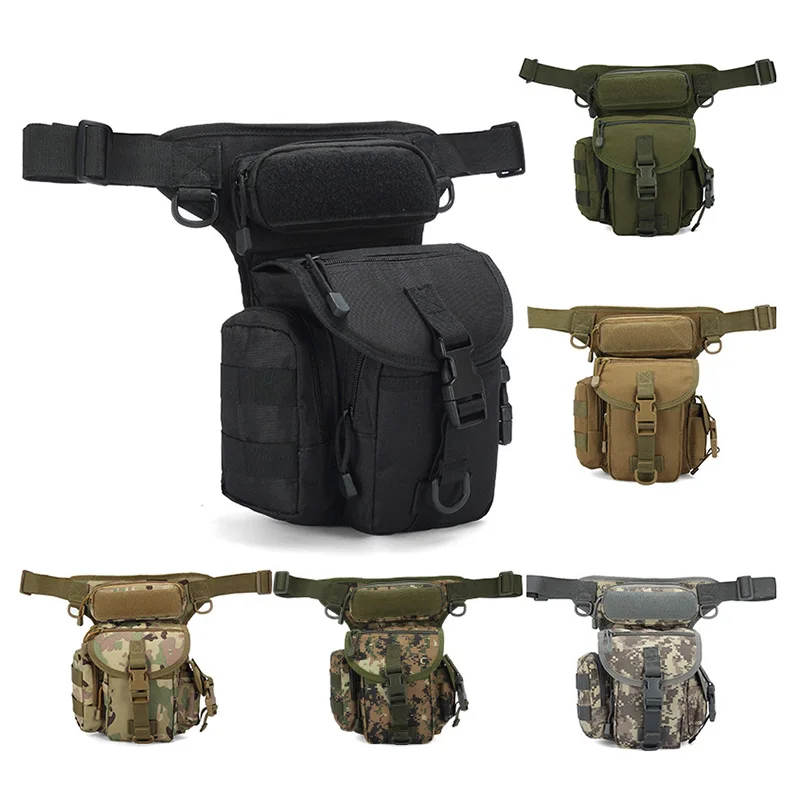 Riñonera táctica Molle para hombre, riñonera militar de liberación rápida, cinturón multifunción EDC, accesorios para caza y ciclismo - imagen 5